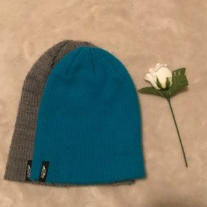 Vans Unisex Grey and Blue Beanies